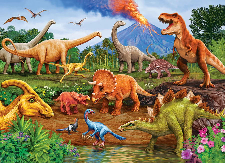 Outset Media - Puzzle Family Dinos