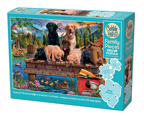 Puzzle: Family Pups & Ducks
