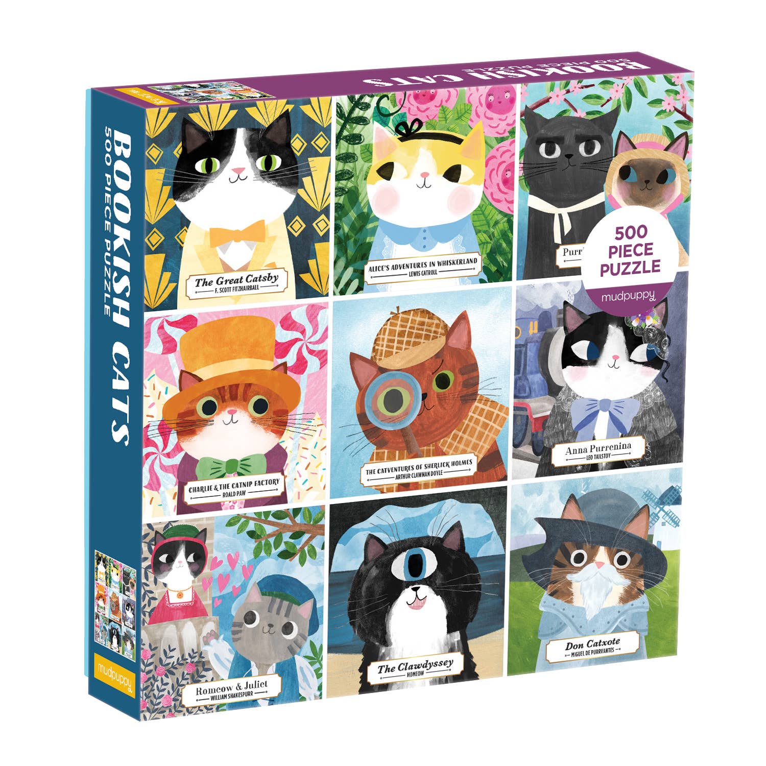 Puzzle Bookish Cats
