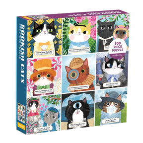 Puzzle Bookish Cats