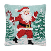 Peking Handicraft - Pillow Hook Santa With Candy Cane
