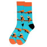 Selini New York - Men's Red Panda Socks