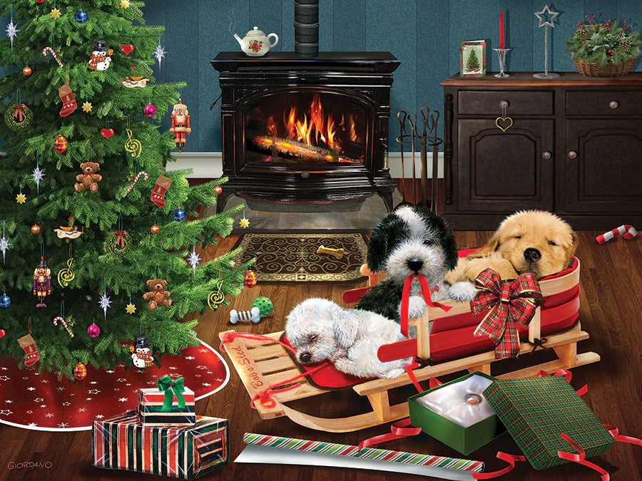 Outset Media - Puzzle The Best Christmas Gift Pups