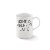 Petshop by Fringe Studio - Mug Home Is Where My Cat Is