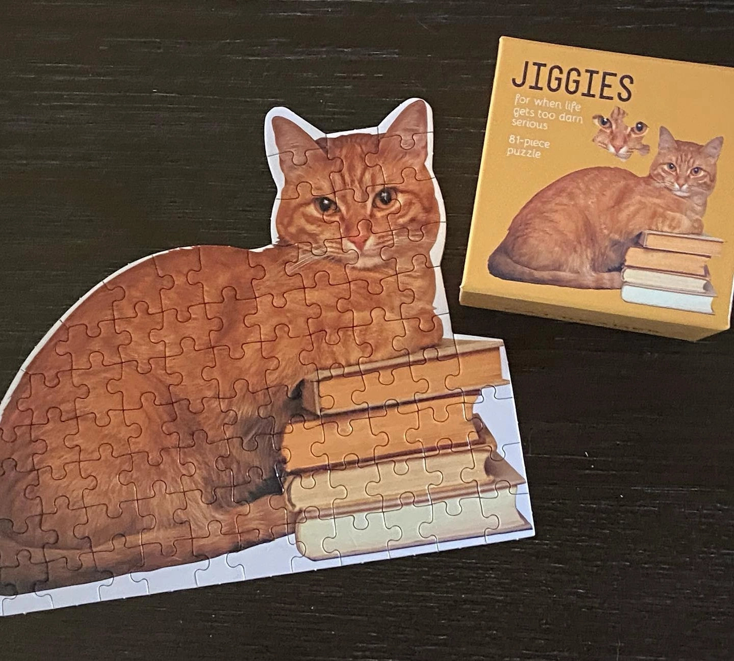 Cat Reader Jiggie Puzzle