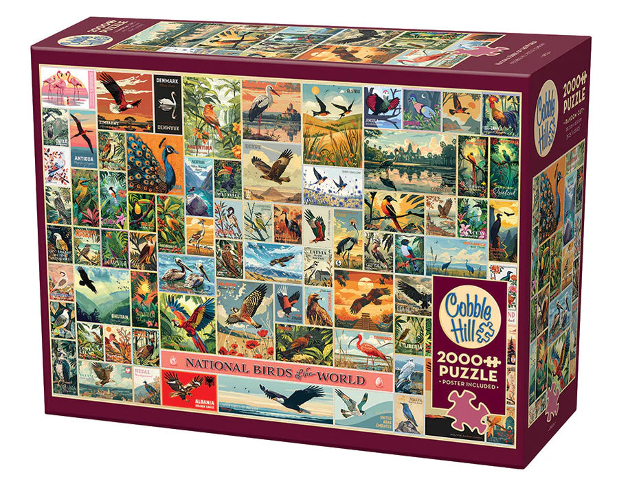 Outset Media - Puzzle National Birds of the World