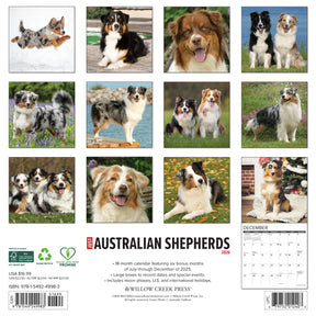 Willow Creek Press - 2026 Australian Shepherds Calendar