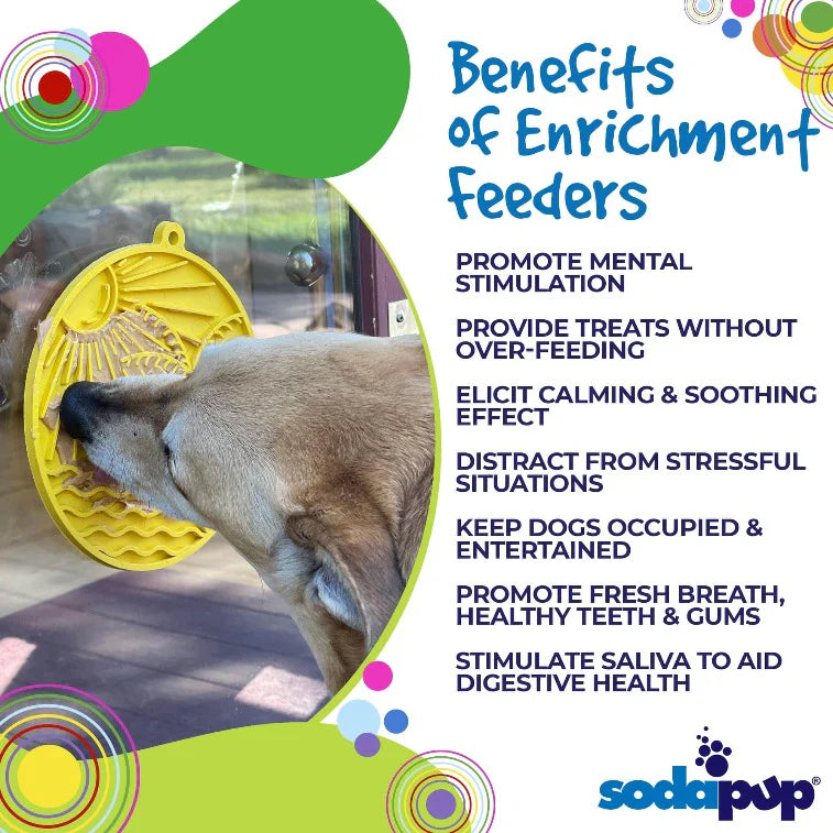 Enrichment Dog Lick Mat - Sun 'n Sea