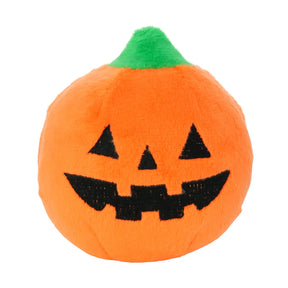 Tuffy Dog Toys - Mighty Ball Small Pumpkin Squeaky Dog Toy