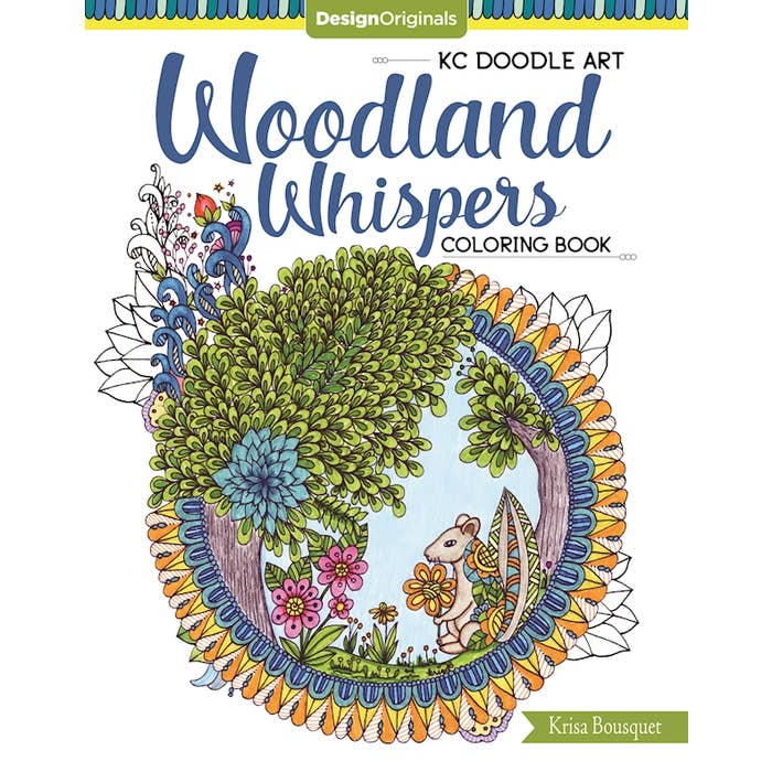 Coloring Book Woodland Whisper