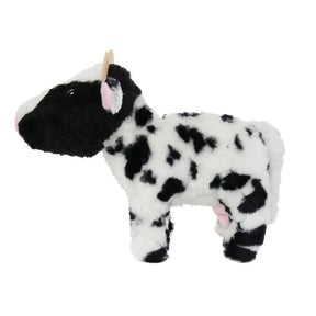 Tuffy Dog Toys - Mighty Farm Cow Plush Squeaky Dog Toy