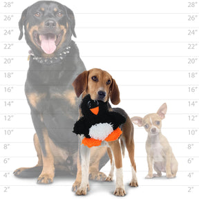 Tuffy Dog Toys - Mighty Microfiber Ball Penguin