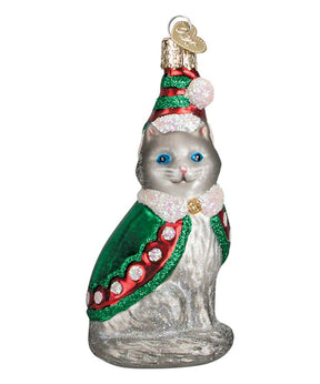 Old World Christmas - Elf Kitty Ornament