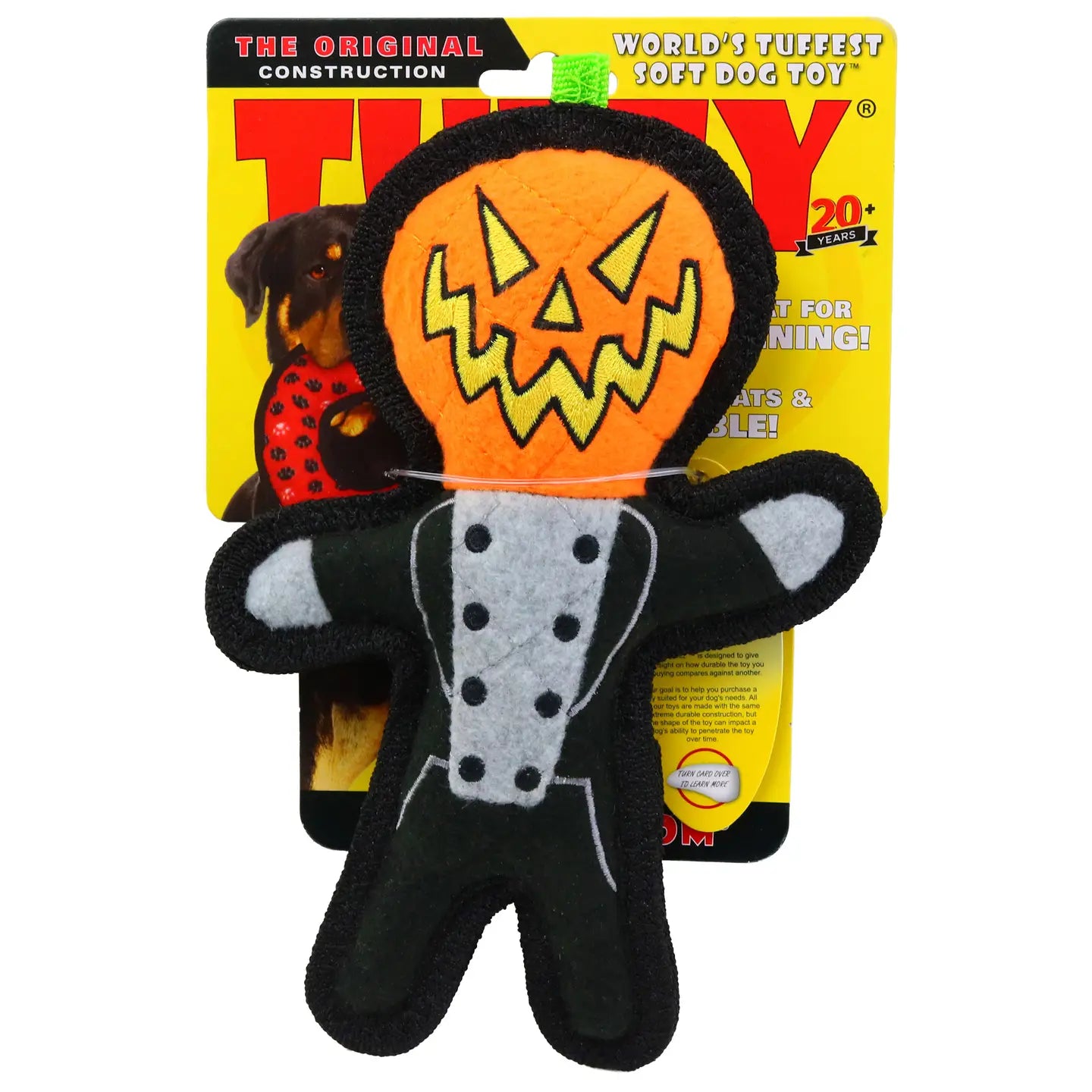Tuffy Dog Toys - Tuffy Pumpkin Man Halloween