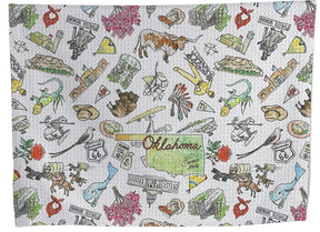 Wet-it! - Oklahoma Tea Towel