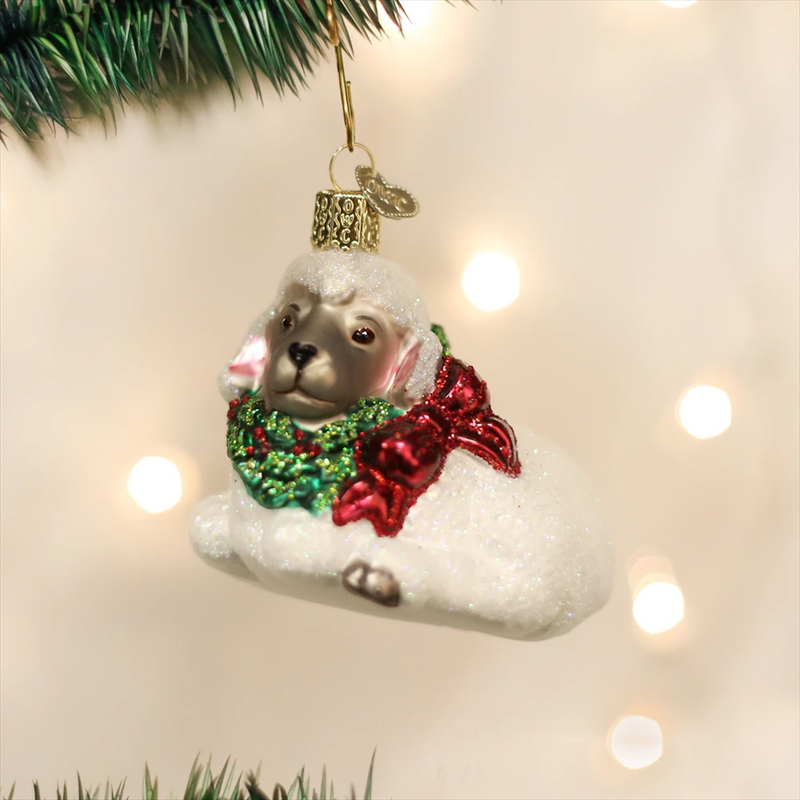 Old World Christmas - Little Lamb Ornament