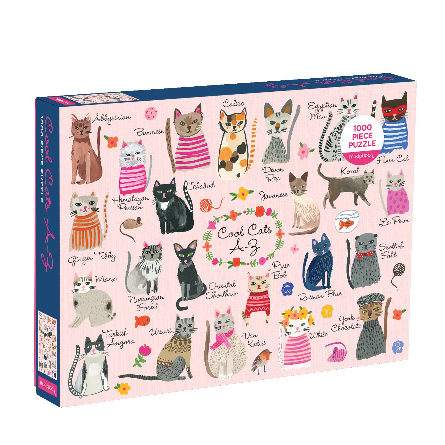 Chronicle-Hachette Book - Puzzle Cool Cats A-Z