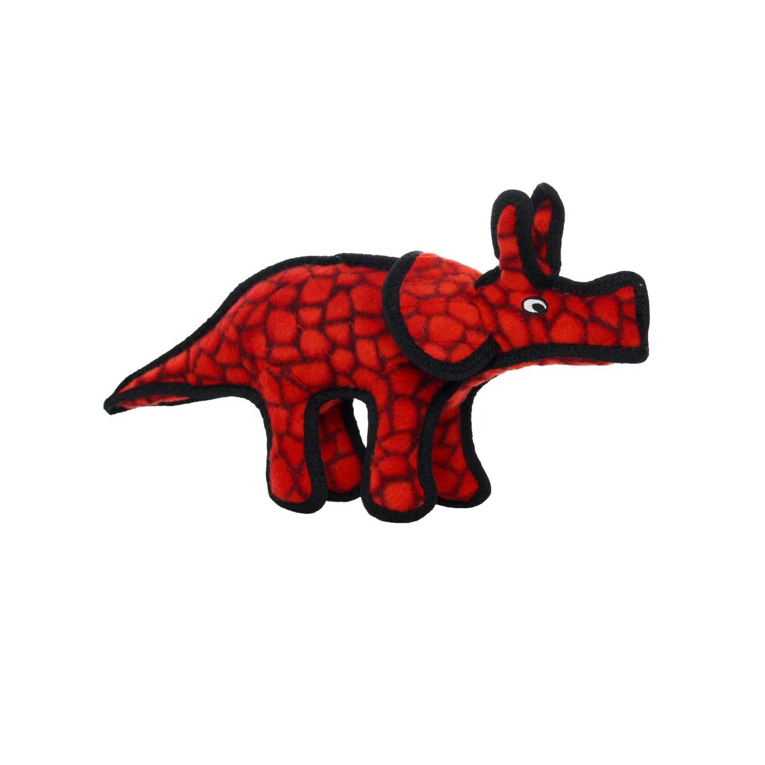Tuffy Dog Toys - Tuffy Jr Dinosaur Triceratops