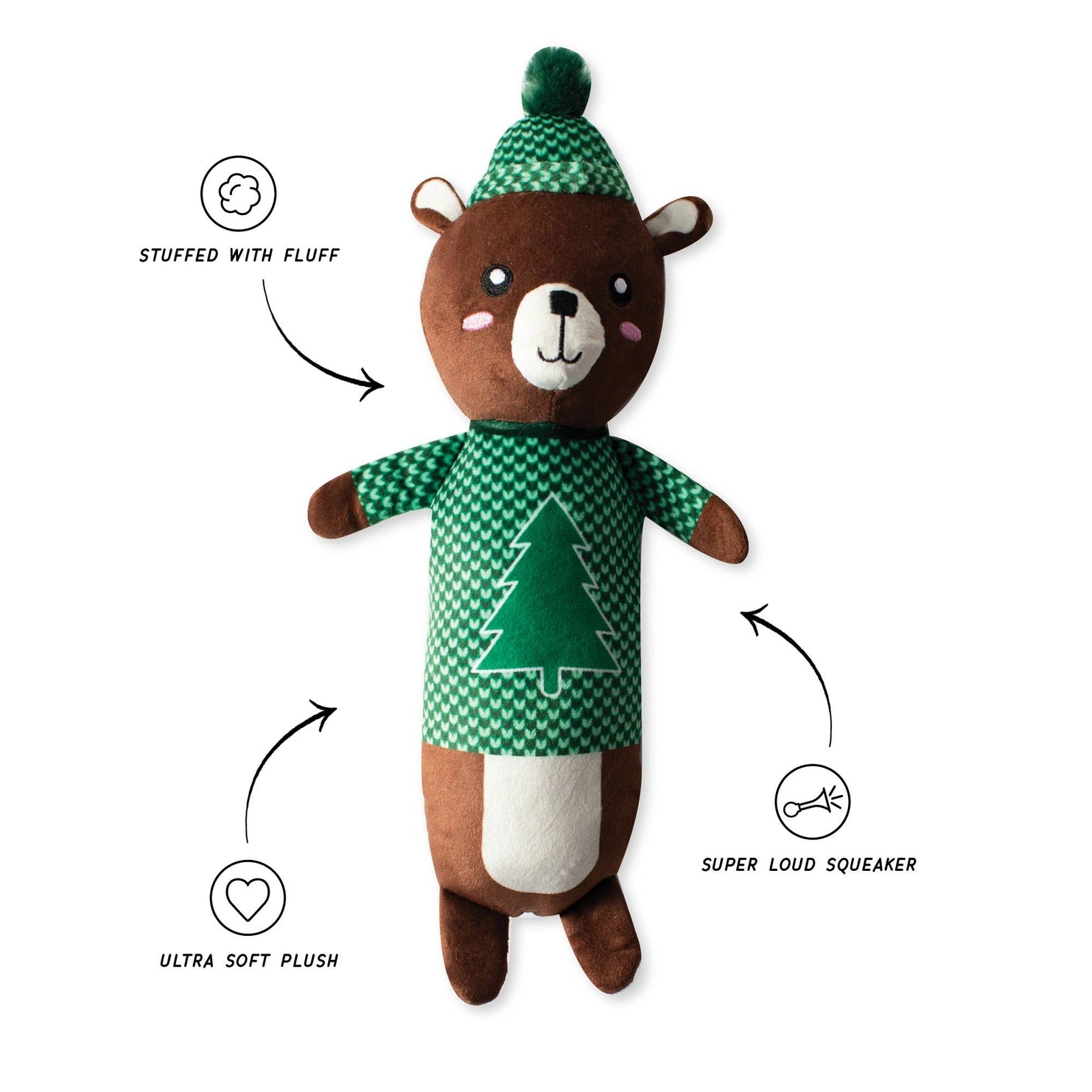 Wagsdale - Hibernation Mode Plush Dog Toy