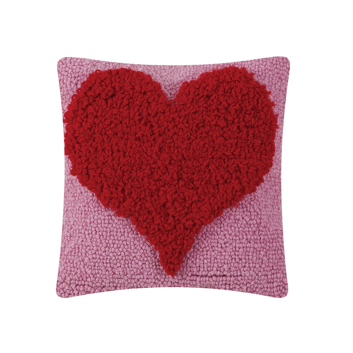 Peking HandiCraft - Pillow Red Heart Hook