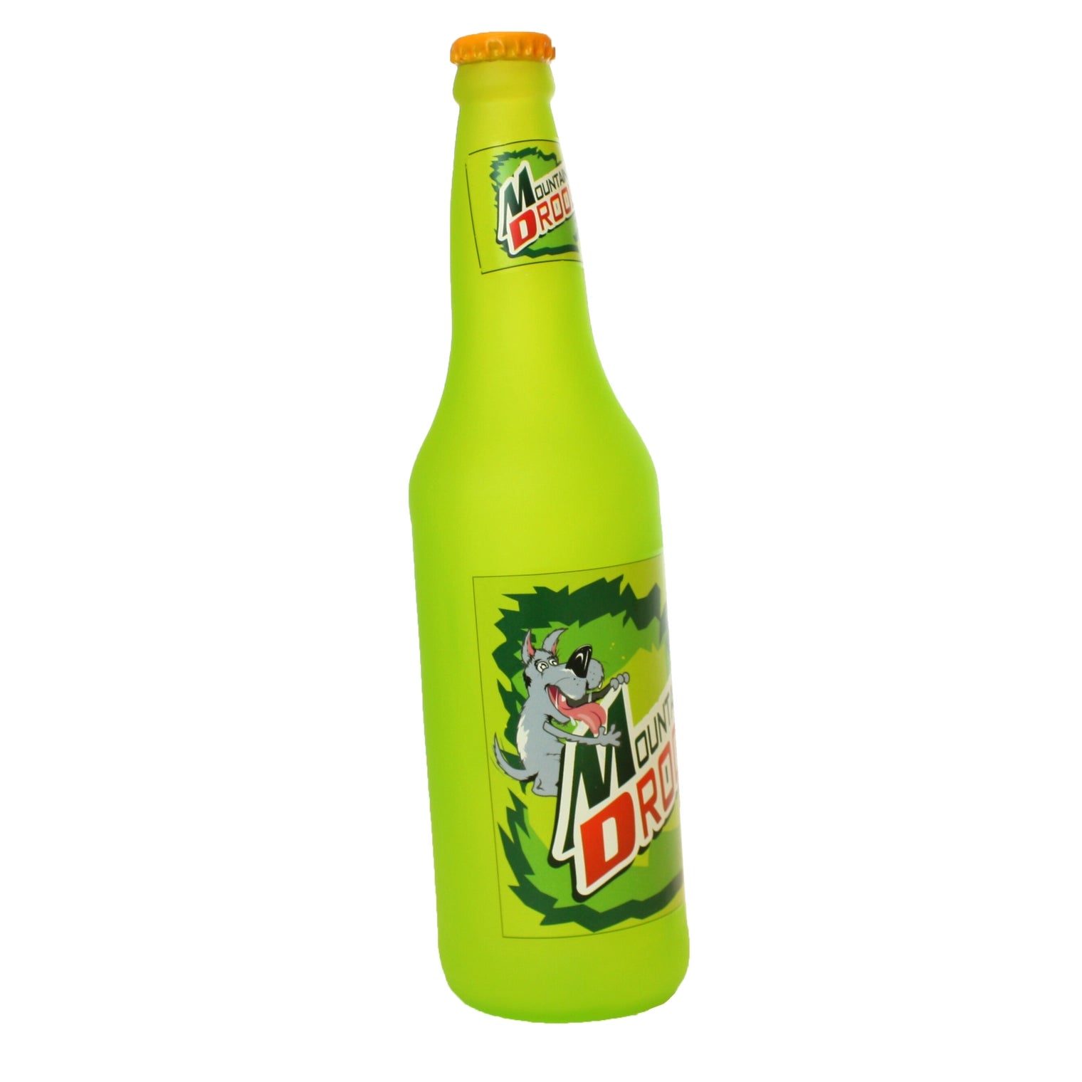 Tuffy Dog Toys - Silly Squeaker Beer Bottle Mountain Drool