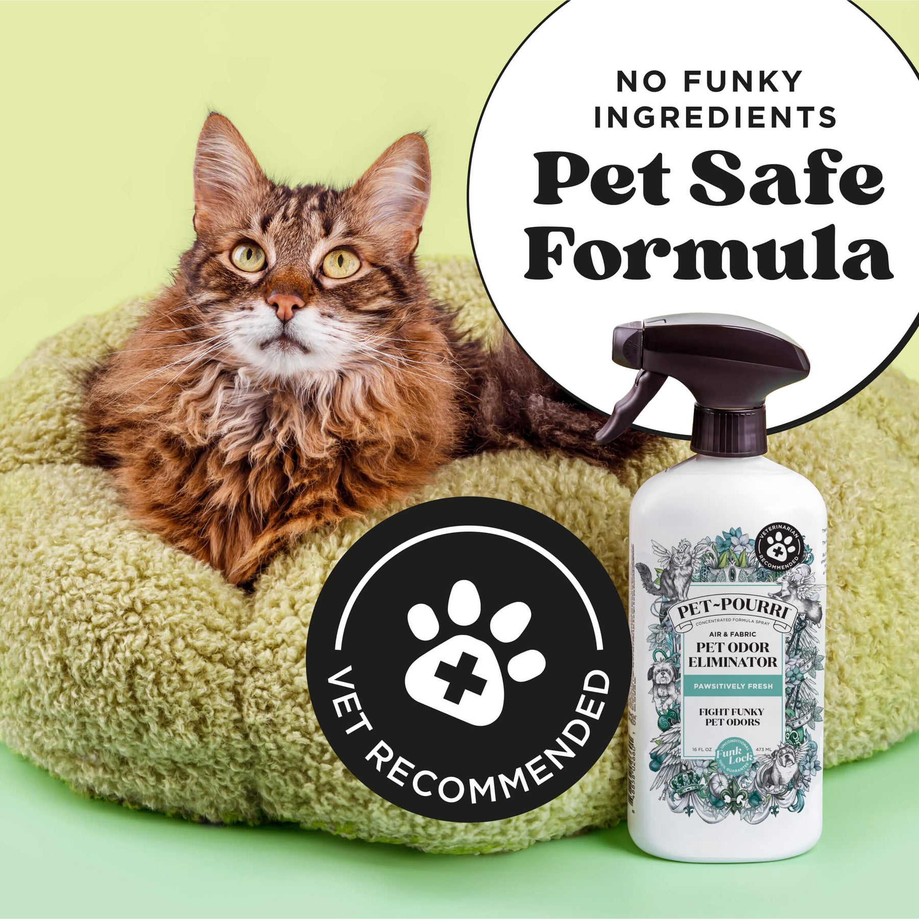Pet-Pourri Pawsitively Fresh Air + Fabric Odor Refresher