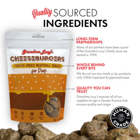 Grandma Lucy's - Dog Treats Cheeseburger