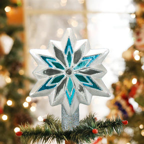 Old World Christmas - Snowflake Tree Top