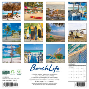 Willow Creek Press - 2026 BeachLife Calendar