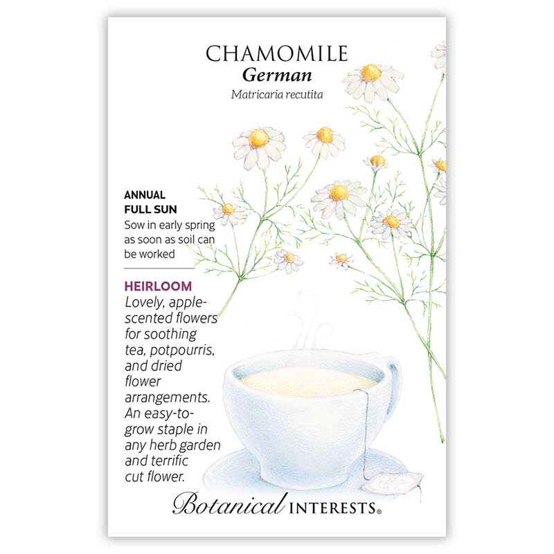Botanical Interests, Inc. - Chamomile German Seeds