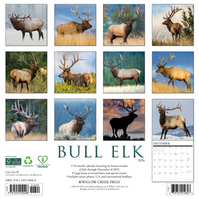 Willow Creek Press - 2026 Bull Elk Calendar