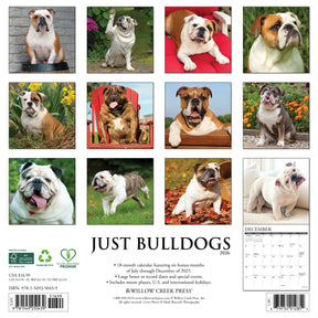Willow Creek Press - 2026 Bulldogs Calendar