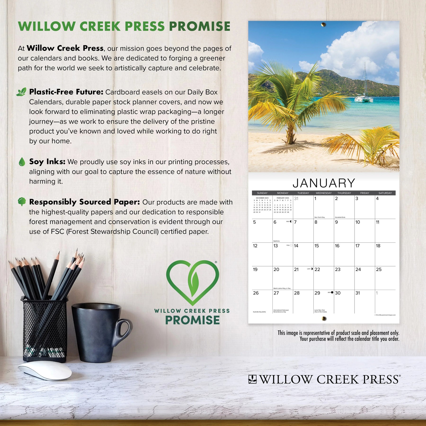Willow Creek Press - 2026 Seize The Hay Calendar