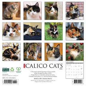 Willow Creek Press - 2026 Calico Cats Calendar