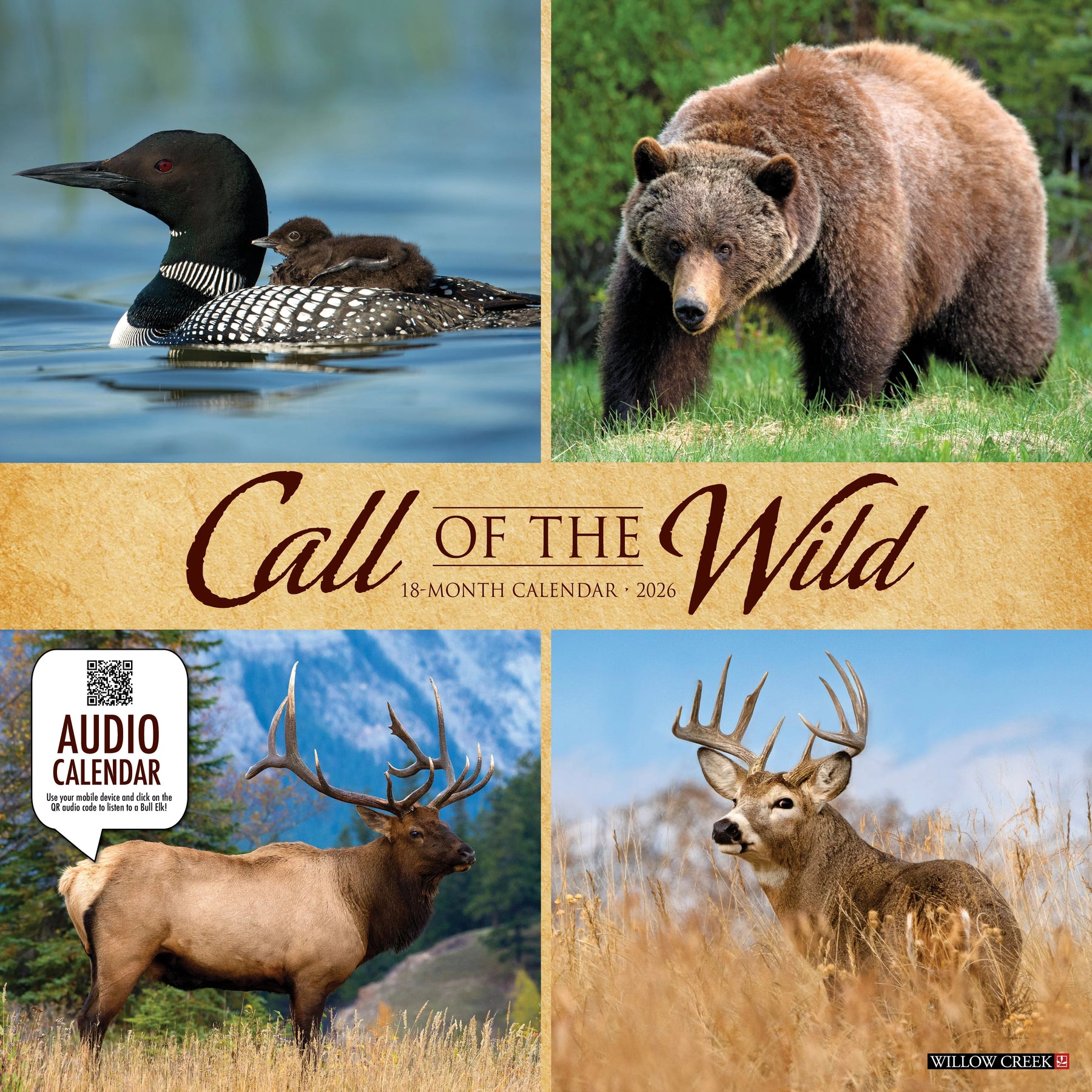 Willow Creek Press - 2026 Call Of The Wild Calendar
