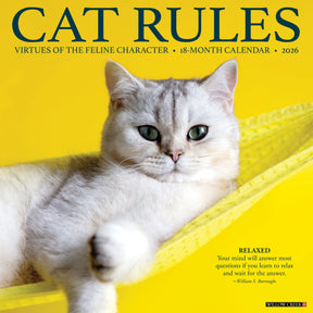 Willow Creek Press - 2026 Cat Rules Calendar