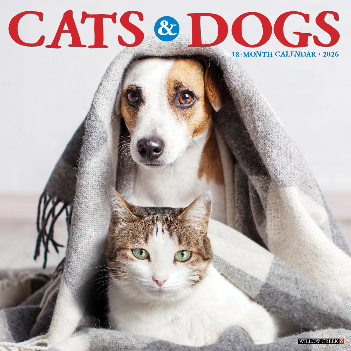 Willow Creek Press - 2026 Cats & Dogs Calendar