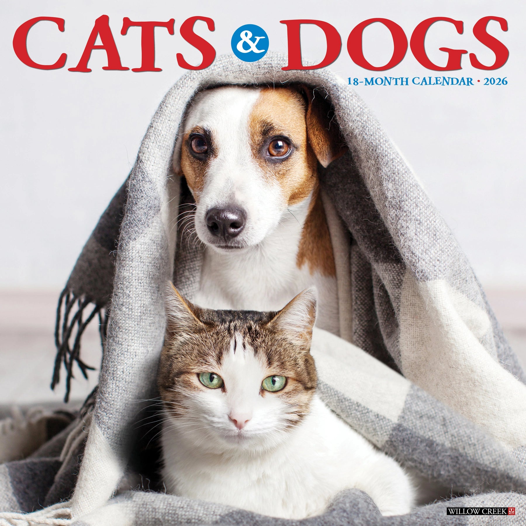 Willow Creek Press - 2026 Cats & Dogs Calendar
