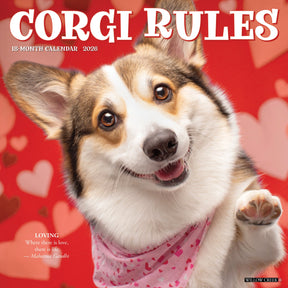 Willow Creek Press - 2026 Corgi Rules Calendar