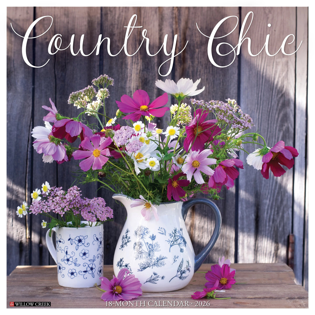 Willow Creek Press - 2026 Country Chic Calendar