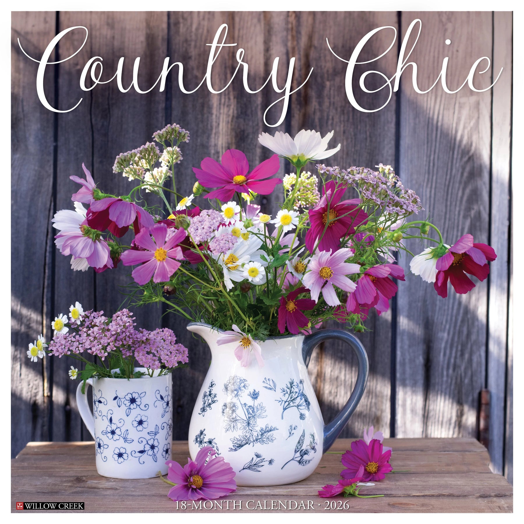 Willow Creek Press - 2026 Country Chic Calendar