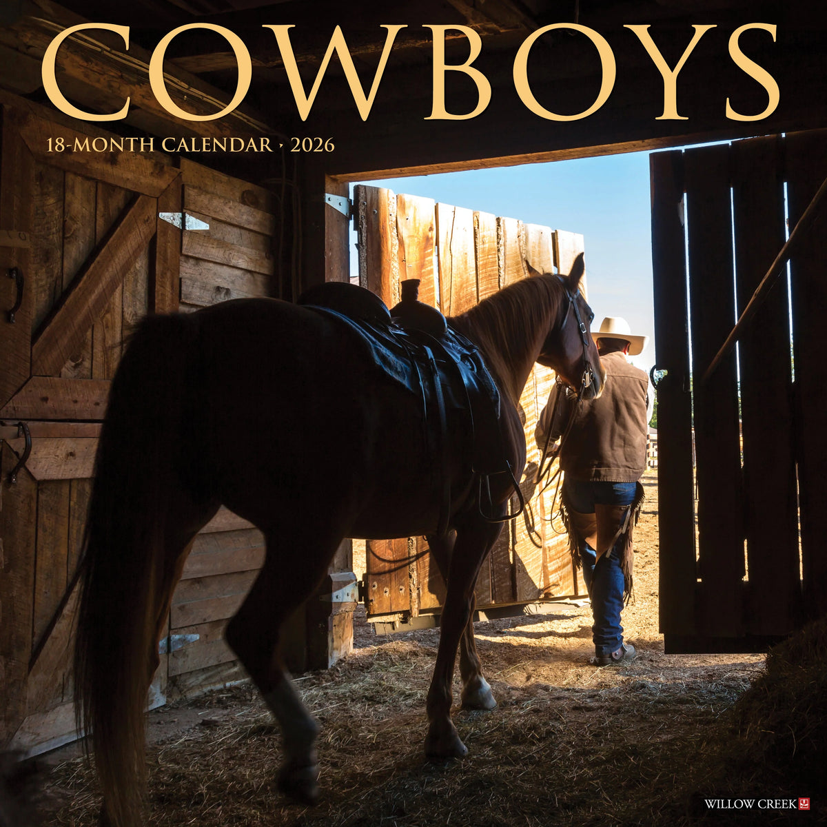 Willow Creek Press - 2026 Cowboys Calendar