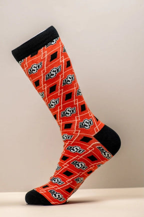William & Lauren - Socks OSU Logo