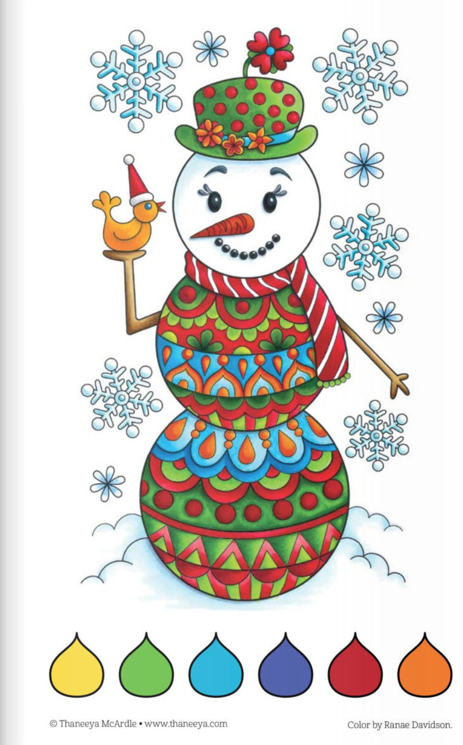 Coloring Book Color Christmas