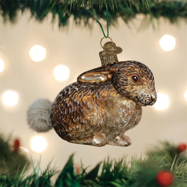Old World Christmas - Vintage Cottontail Bunny Ornament
