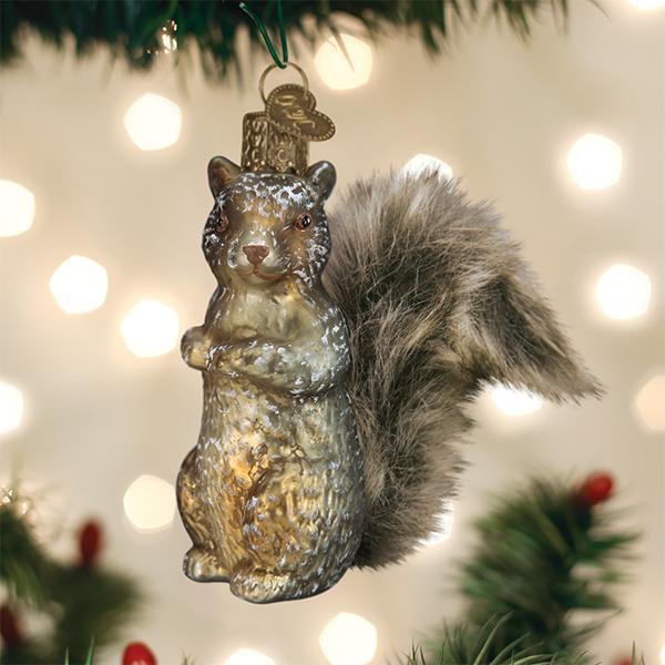 Old World Christmas - Vintage Squirrel Ornament