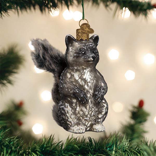 Old World Christmas - Vintage Raccoon Ornament