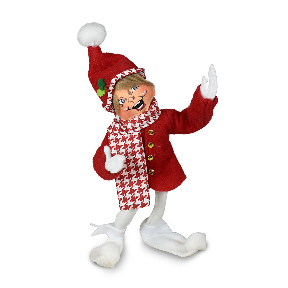 Annalee Jubilee Elf Red 9"