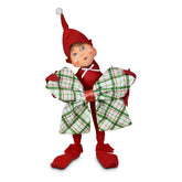 Annalee Dolls - Elf Bow Wrapped With Love