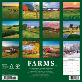 Willow Creek Press - 2026 Farms Calendar